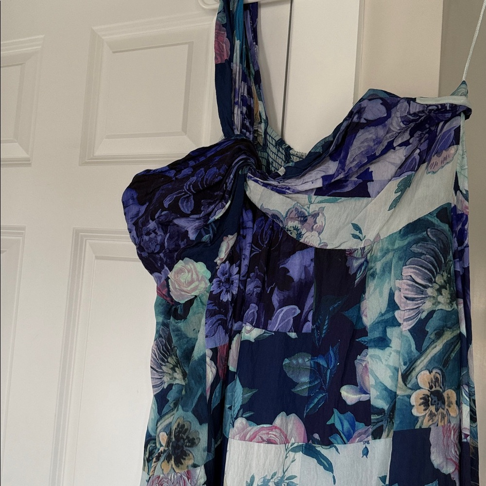 Maeve by Anthropologie One-Shoulder Maxi Dress Women’s size 2X - Picture 14 of 16